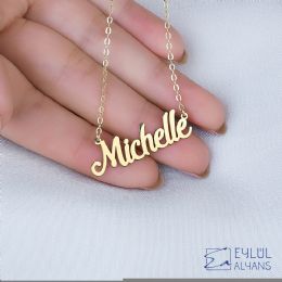 Michelle Name Necklaces